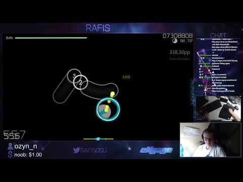 Rafis | Katakiri Rekka - (^3^)chu Dere Rhapsody [vs Extra] | +HD,DT 99.11% FC #1 389pp | Livestream!