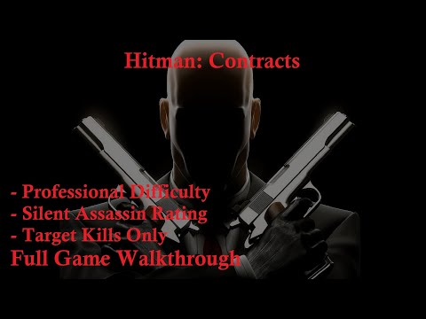 [PC][1440p] Hitman: Contracts (Professional Diff. | Silent Assassin Rating) - Full Game Walkthrough