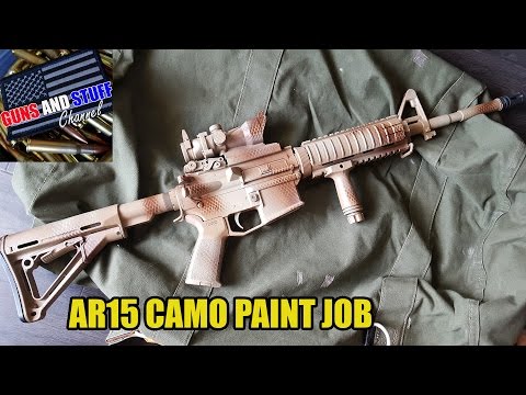 diy ar15 camo paint