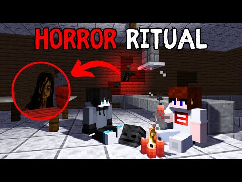 Lazy Chiku - Playing Horror Ritual Game in Minecraft 😨 Horror Story in Hindi