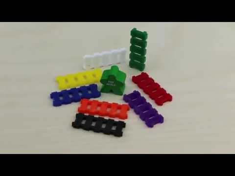 Acrylic Train Track, Yellow video