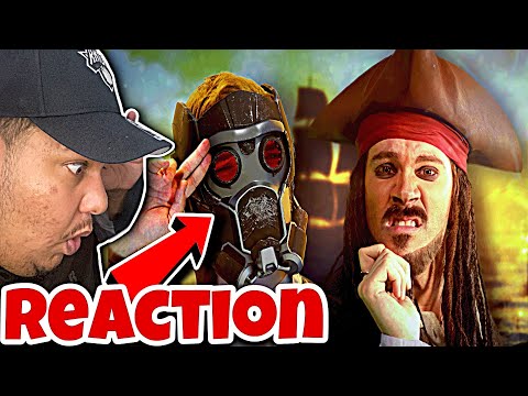 Star-Lord vs Captain Jack Sparrow - RAP BATTLE! - ft. Mike Choe & Freeced (REACTION)