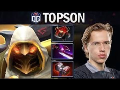 OG Topson Juggernaut 1st Item Madness Dota 2 7.24
