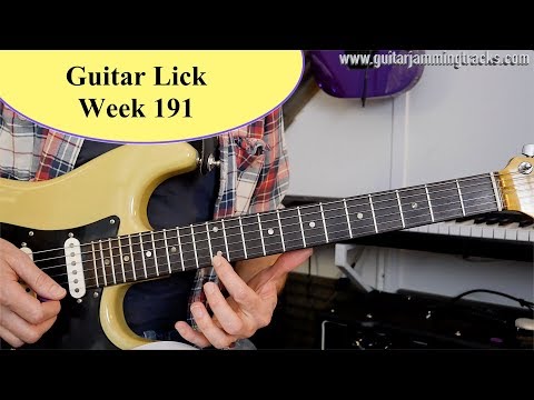 Lick Friday Week 191 - Ultra Smooth Pentatonic Linking Lick in Em