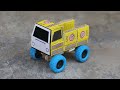 How To Make Mini Dump Truck Using Matchbox