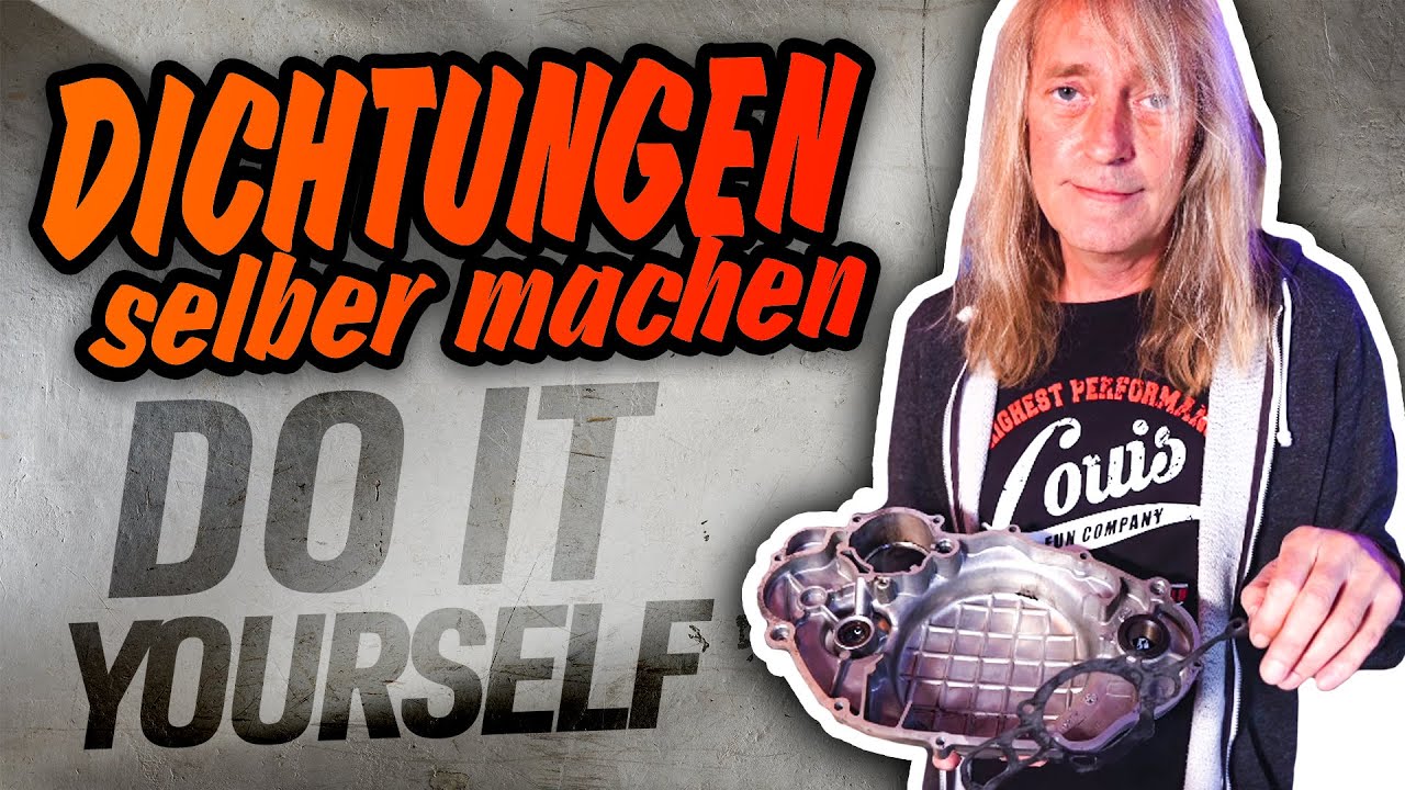 So stellst DU dir deine eigenen DICHTUNGEN her | HOW TO