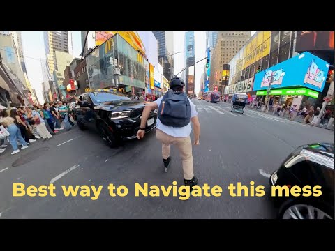 Freeriding New York on 5 Wheel Rollerblades | Endless Arc CS