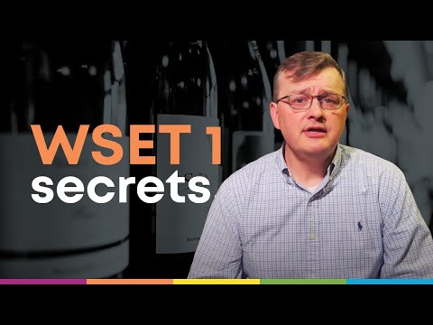 Tips for how to pass the WSET Level 1