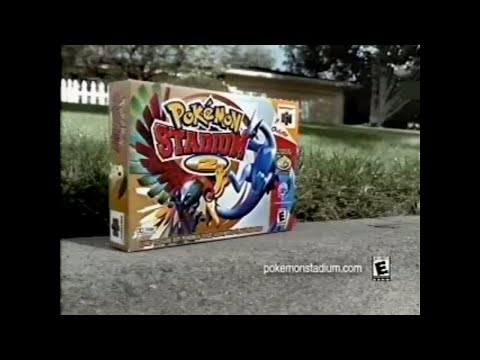 Pokemon Stadium 2 N64 Commercial