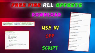 Free Fire All Offsets File Download | FF 1.94 Offsets | Free Fire Offsets
