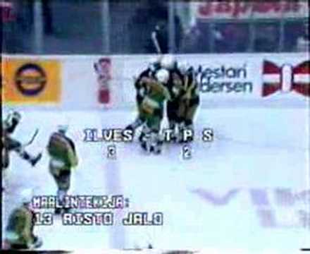 Ilves-TPS 4. finaali 1985