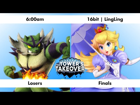 Losers Finals: 6:00am (Incineroar) vs LingLing (Peach) - The Tower's Takeover #9