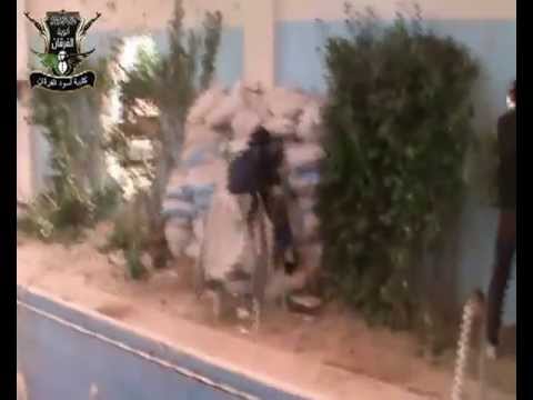 اشتباكات بين كتيبة أسود الفرقان وقوات النظام على الجبهة الغربية في مدينة داريا في ريف دمشق