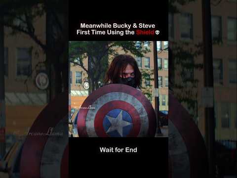 The Shield was Made for Steve & Bucky!!⚡🔥 #actionmovies #marvel #movie #shorts #mcu #steverogers