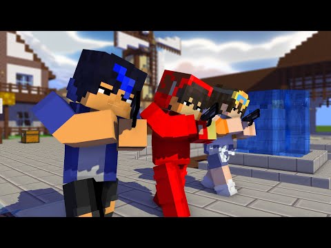 FIRST MEET SIMPLE DIMPLE GASOLINA APHMAU EIN NEW FRIEND NICO CASH - MINECRAFT ANIMATION #shorts