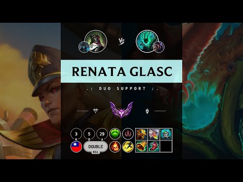 Renata Glasc Support vs Thresh - TW Master Patch 14.10