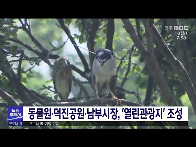 동물원·덕진공원·남부시장, '열린관광지' 조성