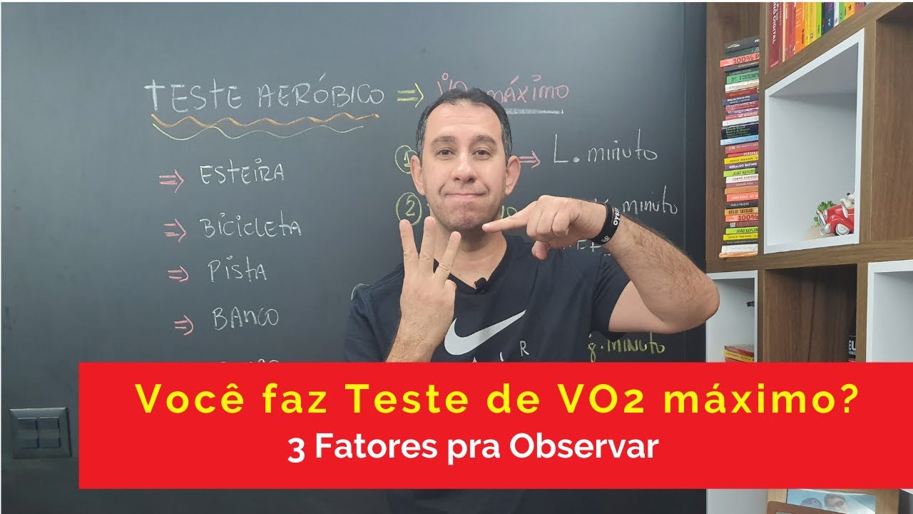 Você faz teste de VO2 máximo? 3 fatores para Observar