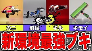  - 【スプラトゥーン3】シーズン2新環境での最強武器ランキングベスト10