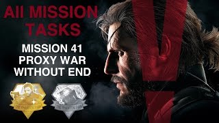 Metal Gear Solid V: The Phantom Pain - All Mission Tasks (Mission 41 - Proxy War Without End)
