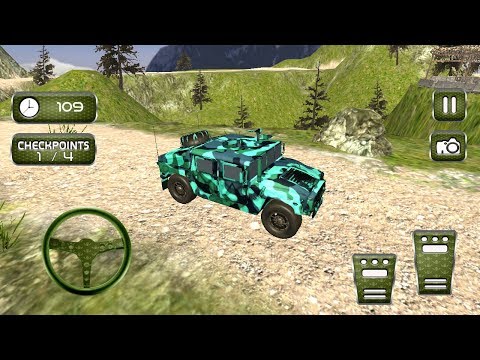 Army Truck Driving Simulator: Army off Road Driver - Android GamePlay | New Truck Games 2018