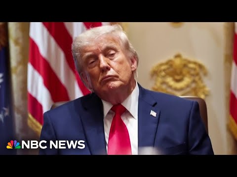 Trump says talks between the U.S. and Iran continue 'at a rapid pace'
