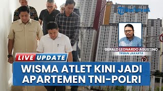 Wamensesneg Juri Ardiantoro Serahkan Kunci Rusun Wisma Atlet untuk Hunian ASN dan TNI-Polri