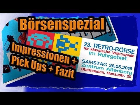 Retrobörse Oberhausen 26.05.2018 Impressionen + Pick ups + Fazit - RetroJaeger