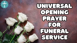 Opening Prayer for Funeral Service | Memorial Service Opening Prayer #funeralservices