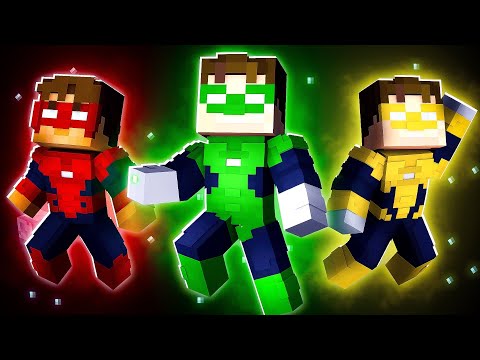 Every LANTERN RING in Minecraft’s Green Lantern Mod
