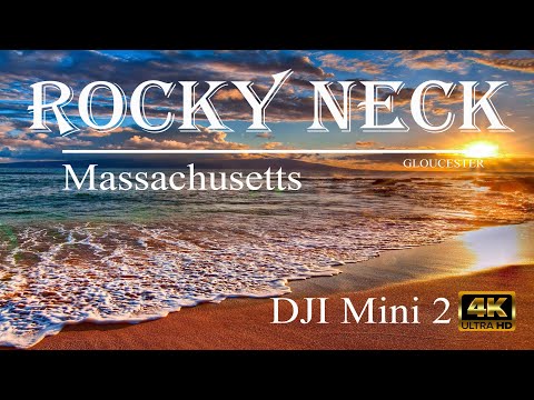 4k Rocky Neck, Gloucester - Massachusetts USA - Dji Mini 2 in 4K