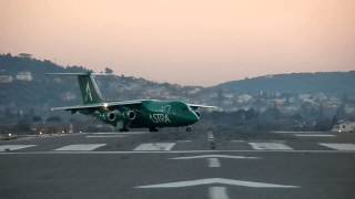 preview picture of video 'Astra Airlines Landing in Chios'