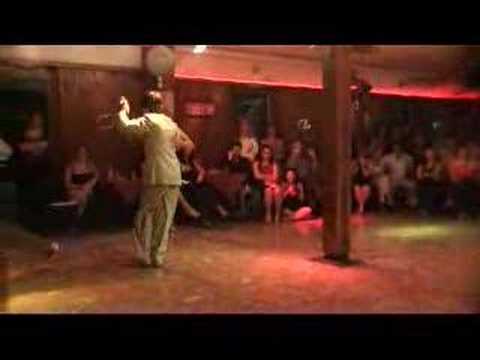  Pablo Rodriguez  is  dancing  to  the  milonga  "  Morena  "