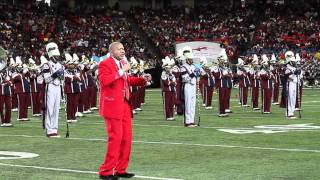 CROWD GOES CRAZY WHEN SCSU BAND BRINGS OUT LENNY WILLIAMS TO PERFORM &quot;CAUSE I LOVE YOU&quot;