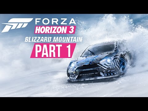 Forza Horizon 3 Blizzard Mountain Gameplay Walkthrough Part 1 - SNOW