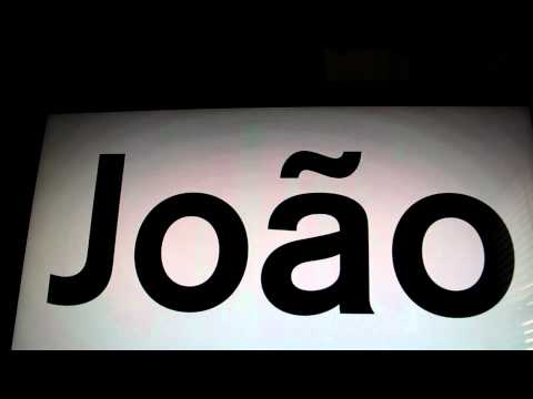 How to Pronounce "João"