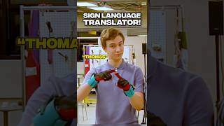 Sign Language to Voice Translator Gloves!