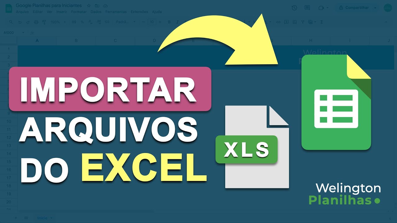 Google Sheets: Como IMPORTAR planilha do EXCEL do jeito certo (com Gráfico) no Google Planilhas