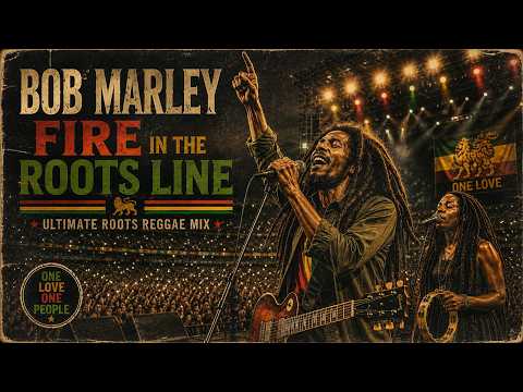 Bob Marley (1970s) Inspired | Fire in the Rootsline | Ultimate Roots Reggae Mix