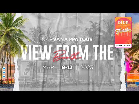 View From The Booth - Red Clay Hot Sauce Florida Open