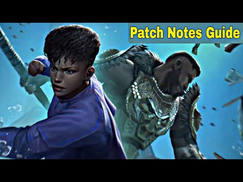 Black Panther Update Patch Notes Guide With Special information 2022 - Marvel Future Fight