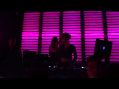 DJ Freeze & DJ Chanel Tag-team perform on Saturday night (27.07.2013) at Club Celebrities 5