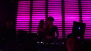 DJ Freeze & DJ Chanel Tag-team perform on Saturday night (27.07.2013) at Club Celebrities 5