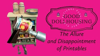How Printables Are Helping Me BECOME A BETTER MINIATURIST! ✨#miniatures #dollhouse #diy