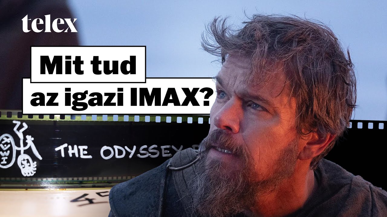 Bejutottunk egy prágai IMAX-mozi gépházába és megnéztük az Odüsszeia filmtekercsét