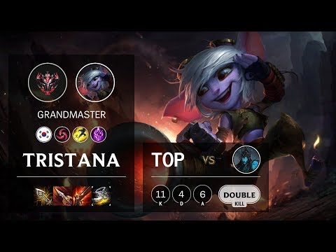 Tristana Top vs Kalista - KR Grandmaster Patch 10.9