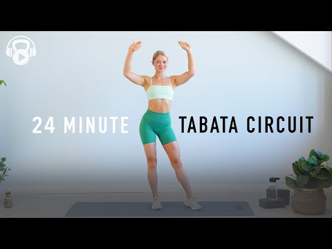 24 MINUTE |  FUN Tabata Workout (w/ Anna @growingannanas )