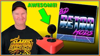 BD Retro Mods Atari 2600 Arcade Stick Review - CCAG Show 2022