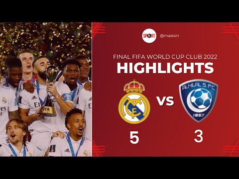 Hujan Gol, Real Madrid Vs Al Ahilal, Fifa World Cup Club 2022 #updatescore