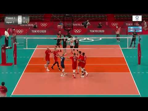 Japan vs Poland - JJOO Tokyo - Voleibol Masculino 2021